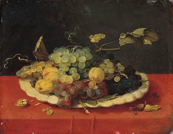 簡 凡 凱塞爾 Still-Life with Fruit